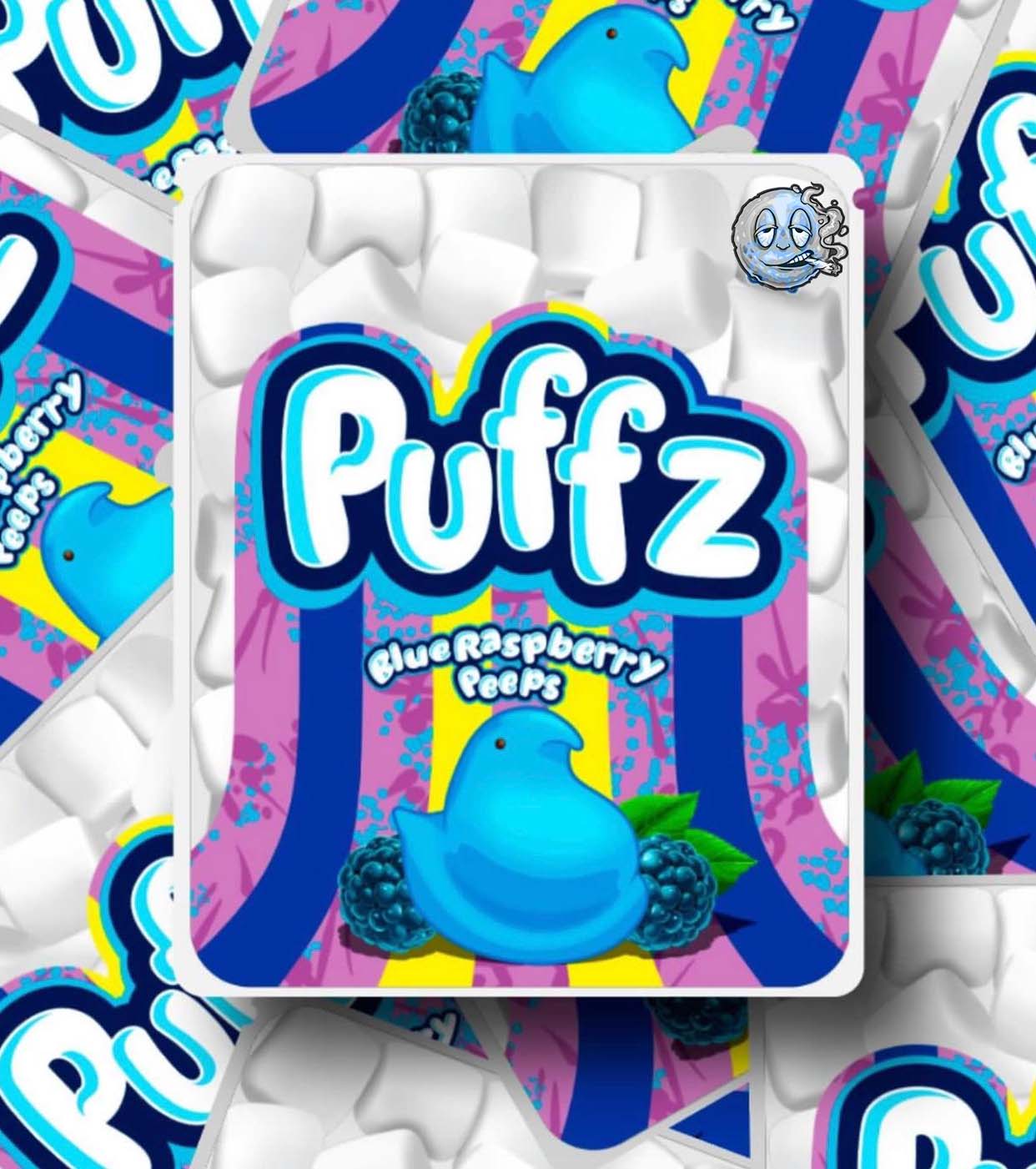 Puffz Blue Raspberry Peeps