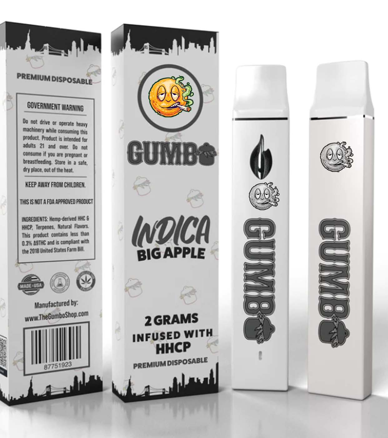 Gumbo Big Apple Disposables